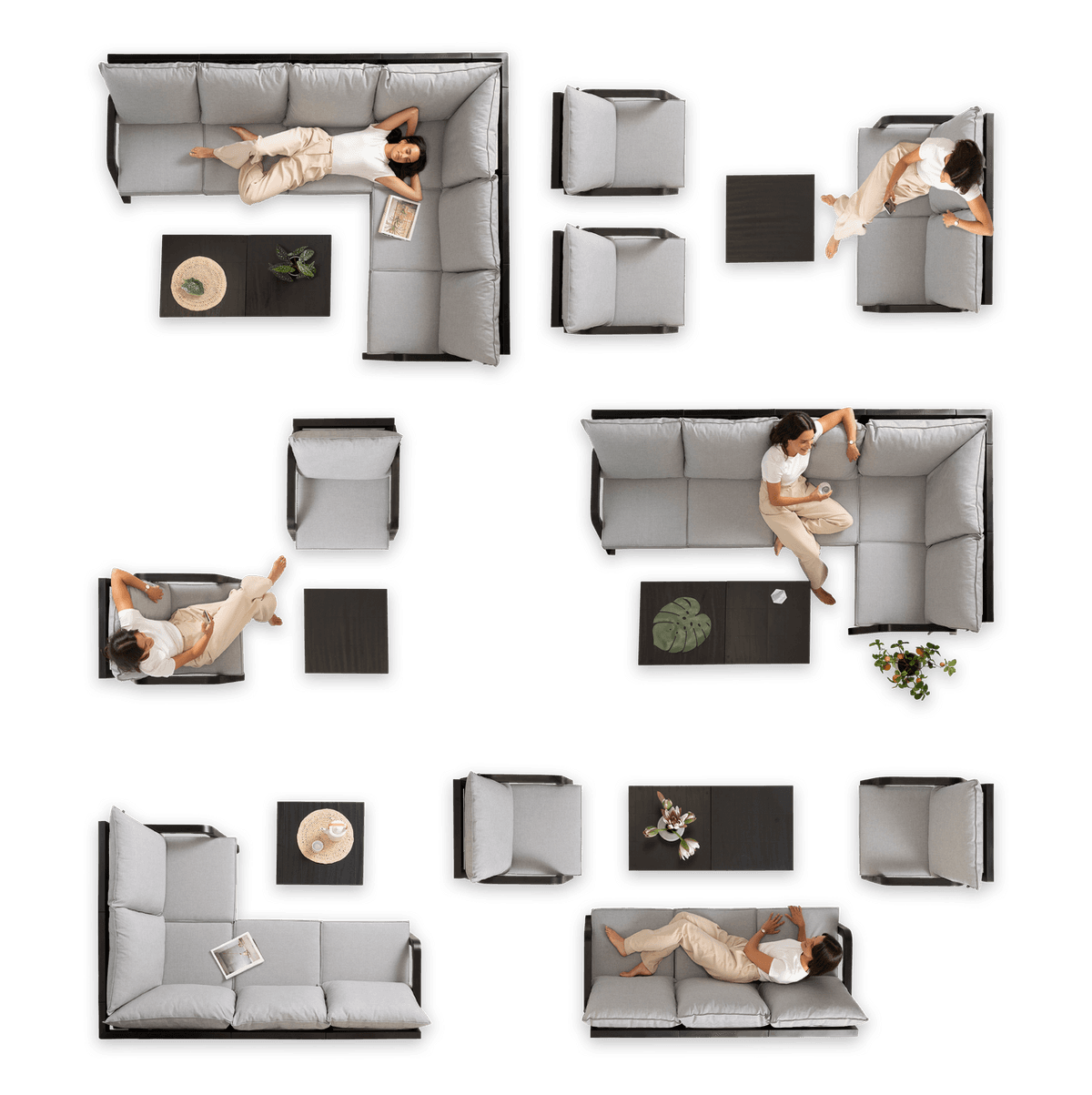 Showroommodel Loungeset Ibiza M Hartman - 3