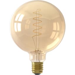 Lichtbron Globelamp Flex 12,5 cm Goud E27 - 1