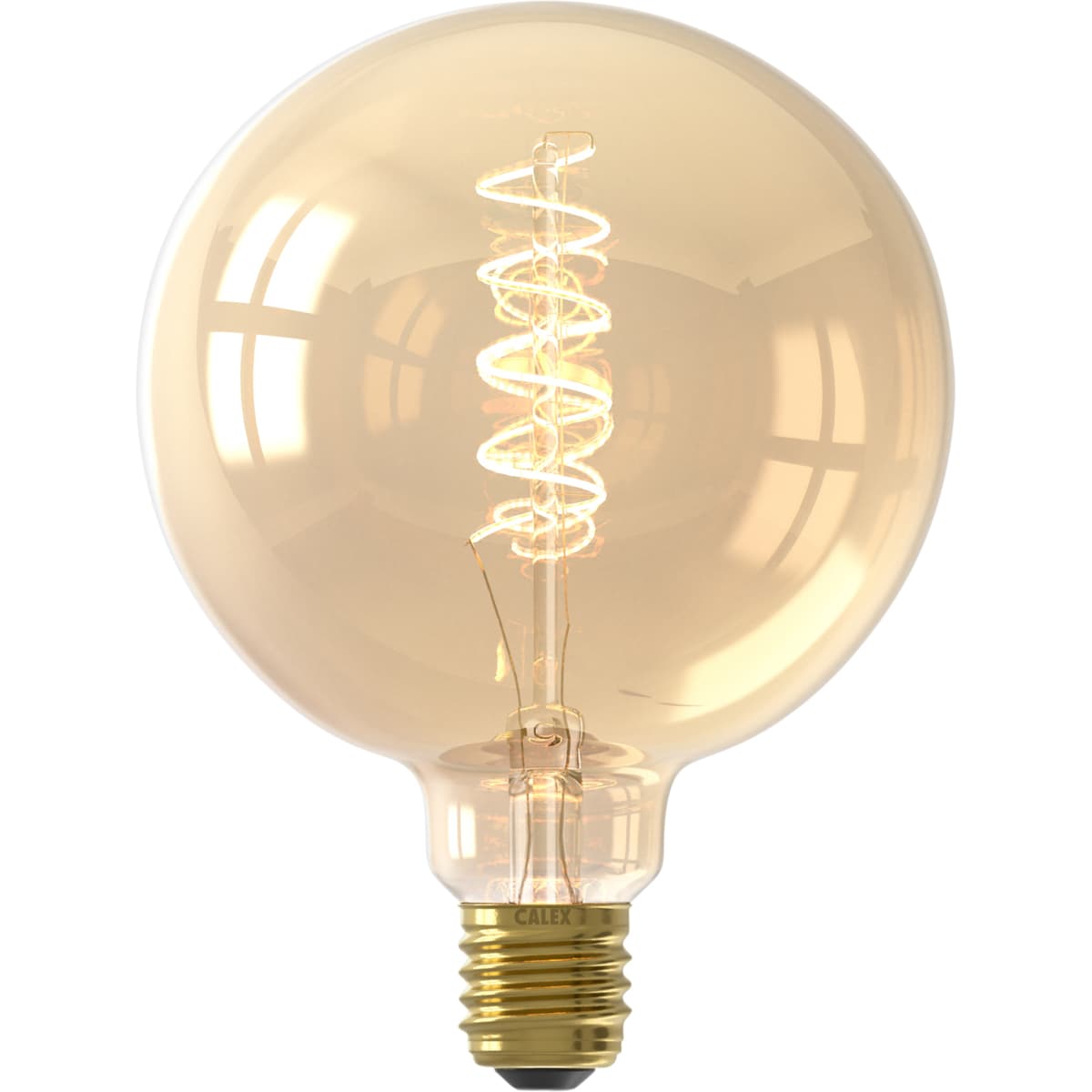 Lichtbron Globelamp Flex 12,5 cm Goud E27 - 2