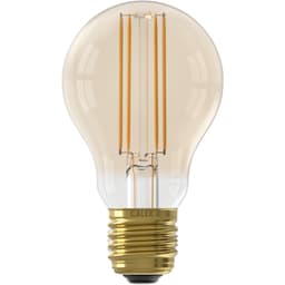 Calex Standaard A60 Goud Straight filament 220-240V 4.5W 470lm 2100K E27 Dimbaar met LED dimmer  - 1