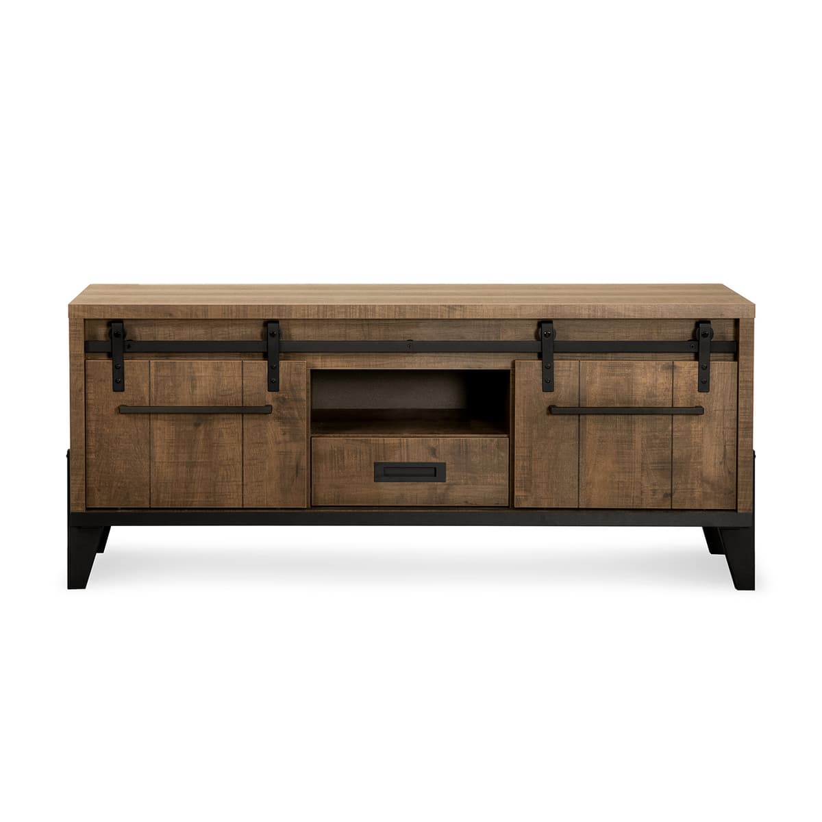 Camino tv-dressoir dark mango 2D, OV, 1L - 1