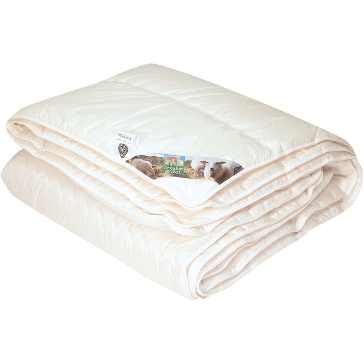 Dekbed Texelse Wol 4 seizoenen 240x220 cm - 1