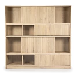 Boekenkast Milo Groot Naturel - 2