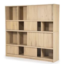 Boekenkast Milo Groot Naturel - 3