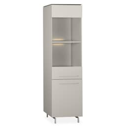 Vitrinekast Senna 2 deurs, LED verlichting - 1