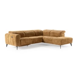 Largo bank 2,5-zits met relax + ottomaan - 2