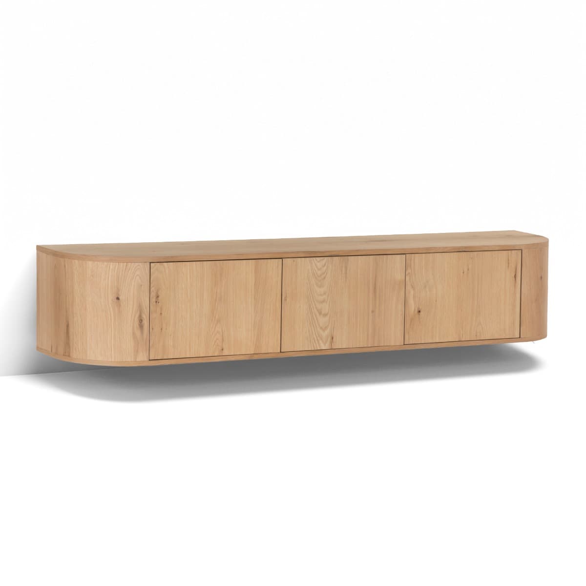 Tv-Meubel Novy Zwevend 180 cm Naturel - 1