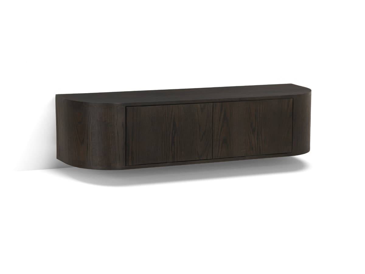 Tv-Meubel Novy Zwevend 140 cm Espresso - 1