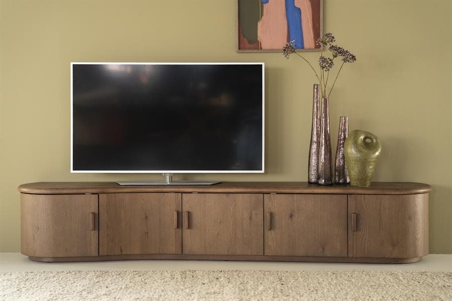 TV meubel Josh 240 cm - bruin
