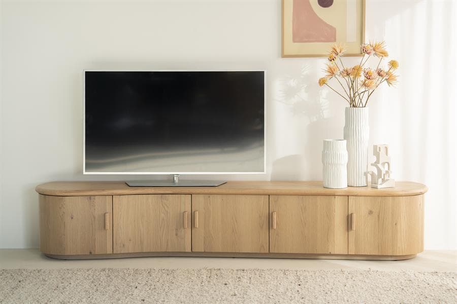 TV meubel Josh 240 cm - naturel - 1