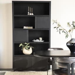 Kabinet Helsinki 120x220 cm - zwart - 1