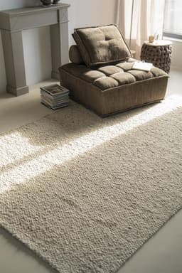 Kalme 160x230 cm - brown - 2