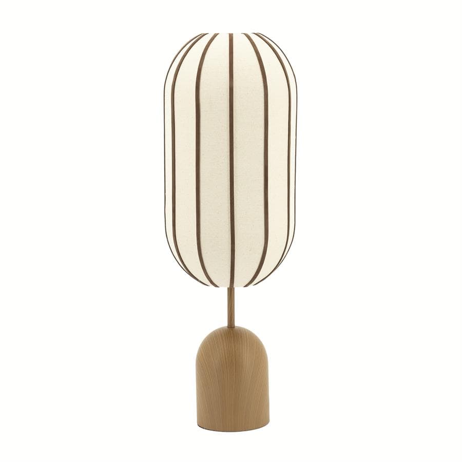 Table lamp Cocoon - brown - 1