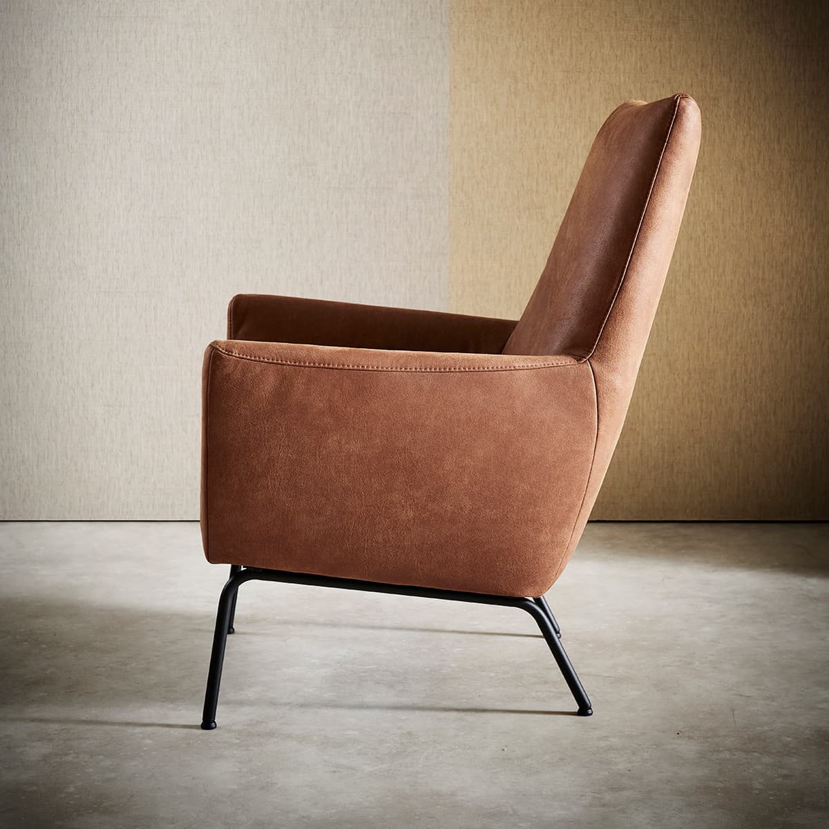 Fauteuil Hoge rug Roos - 2