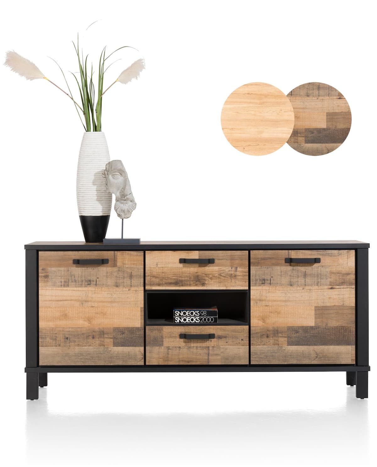 Dressoir 2d+2l+1n 180 Sardinie natural - 1