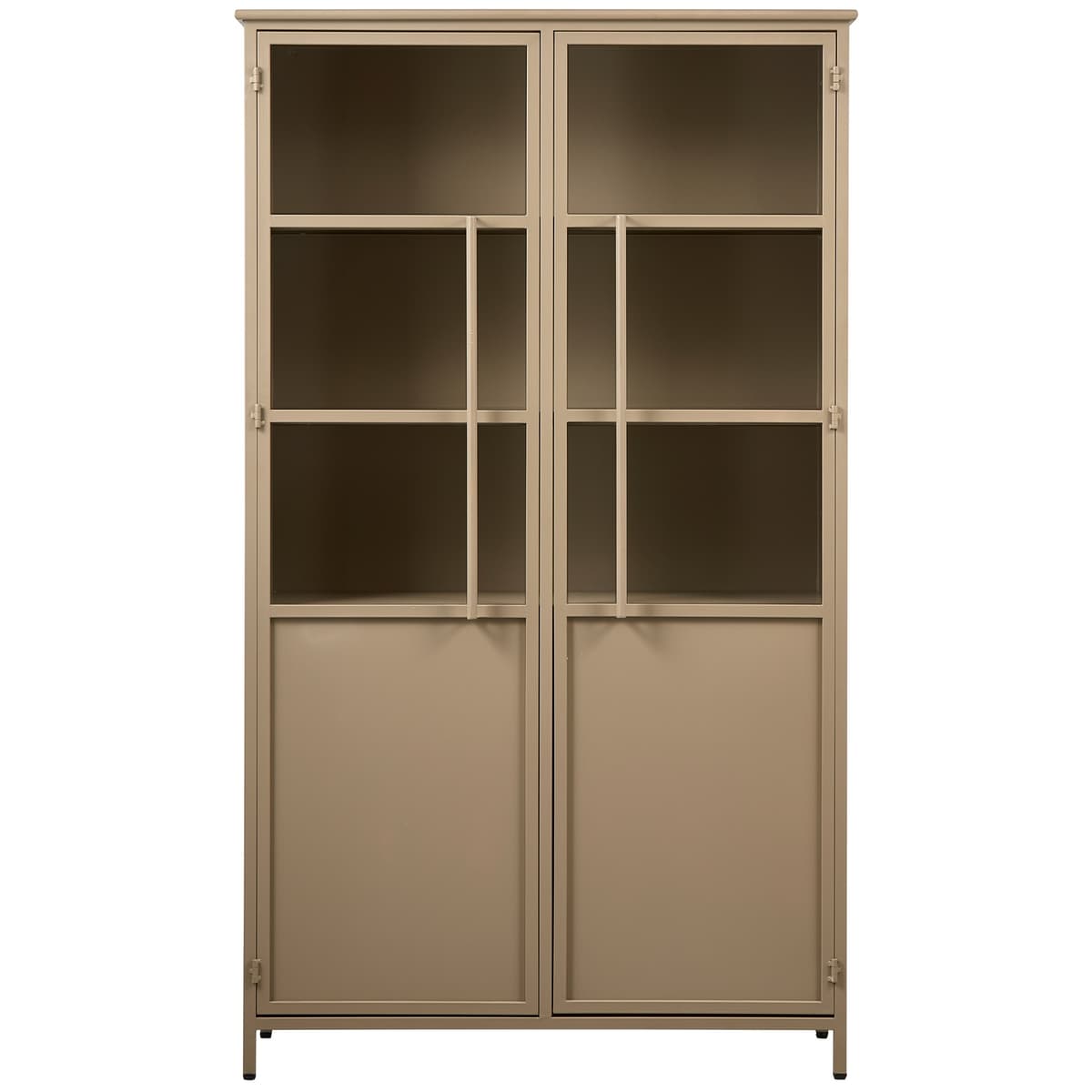 EXHIBIT VITRINEKAST METAAL KHAKI - 2