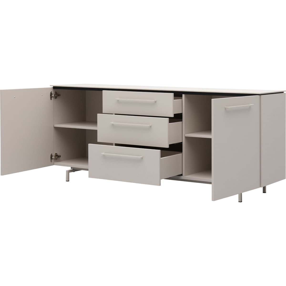 Dressoir Senna 2 deurs, 3 laden - 3