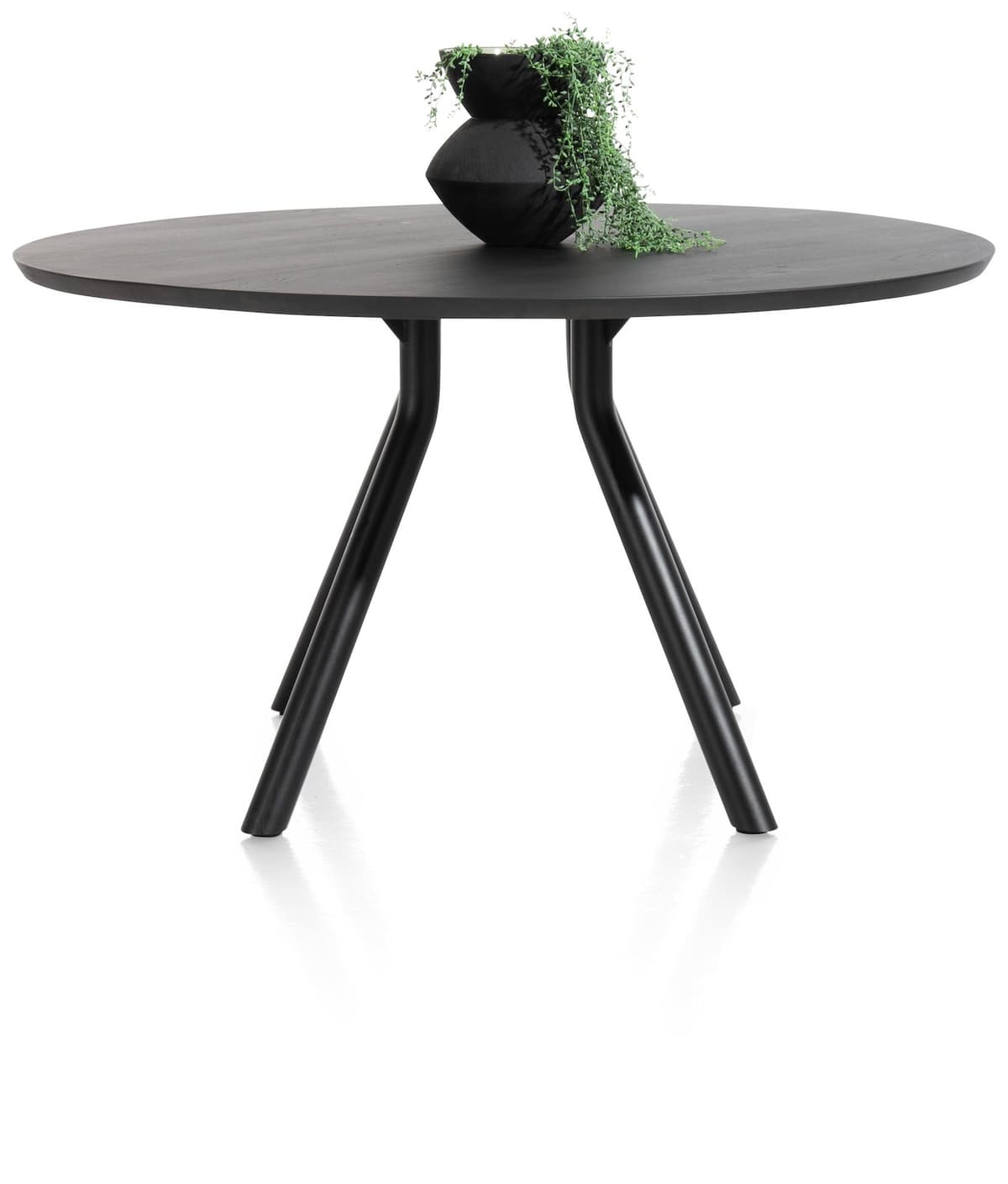 Tafel rond dia125 cn.pt Arvada Centrale poot zwart Onyx - 4