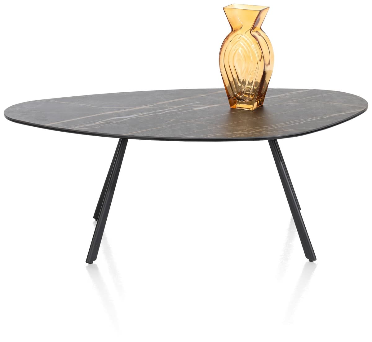 Salontafel 49x94, h35 Montello zwart - 1