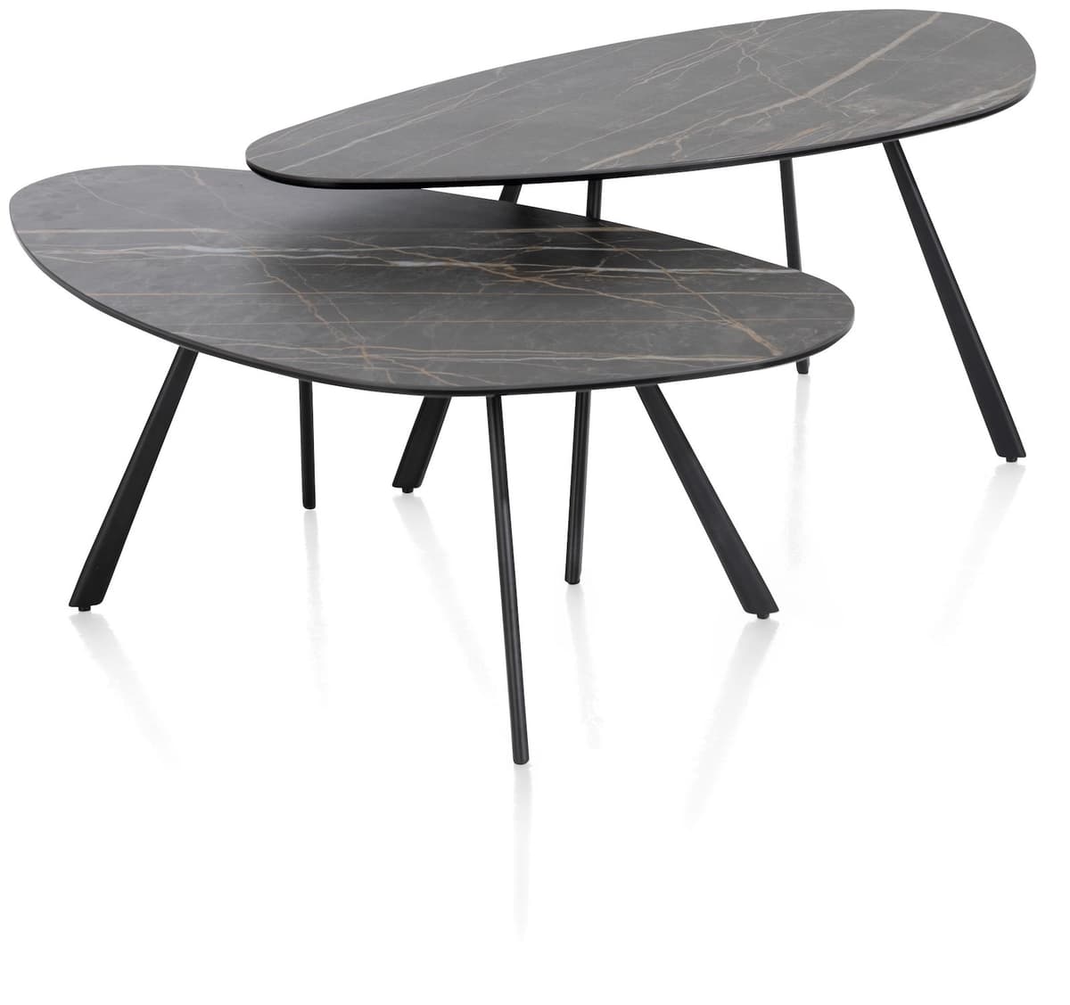 Salontafel 49x94, h35 Montello zwart - 6