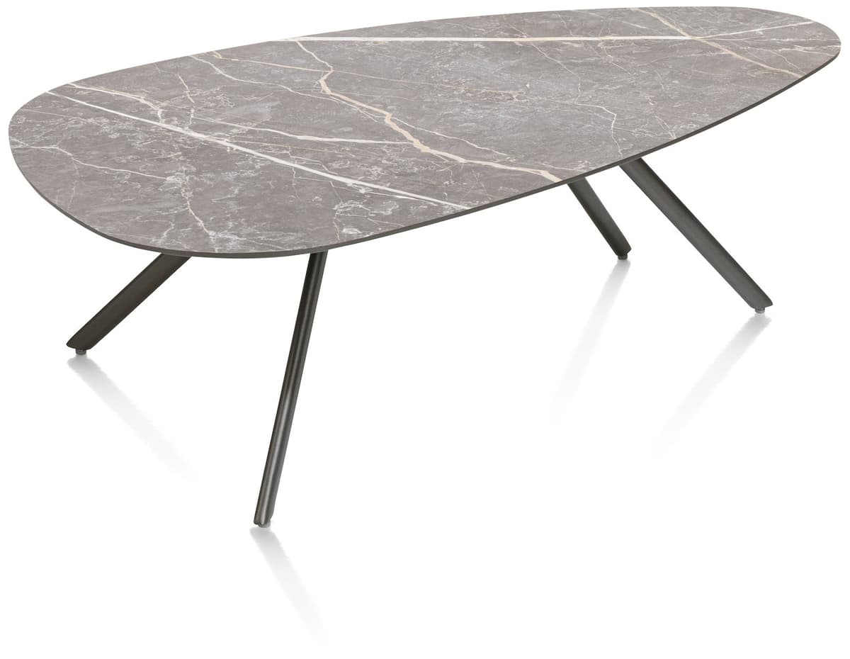 Salon tafel 100x60x32cm Minato Lichtgrijs - 2