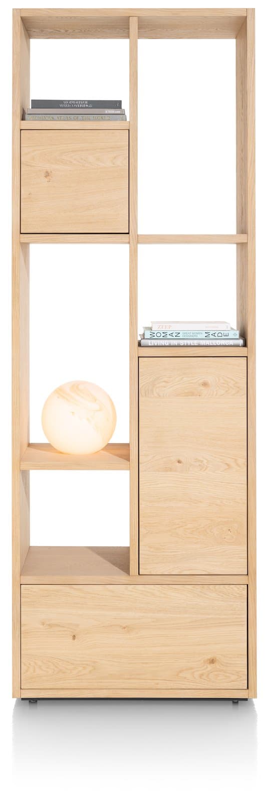 Roomdivider 76x216x38cm Lugana natural - 1
