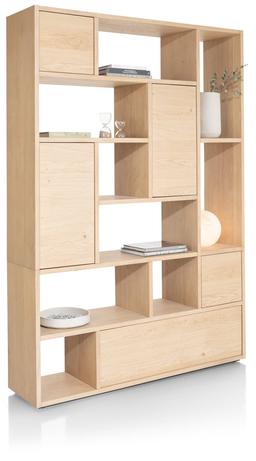 Roomdiv. 150x216x38cm Lugana natural - 2