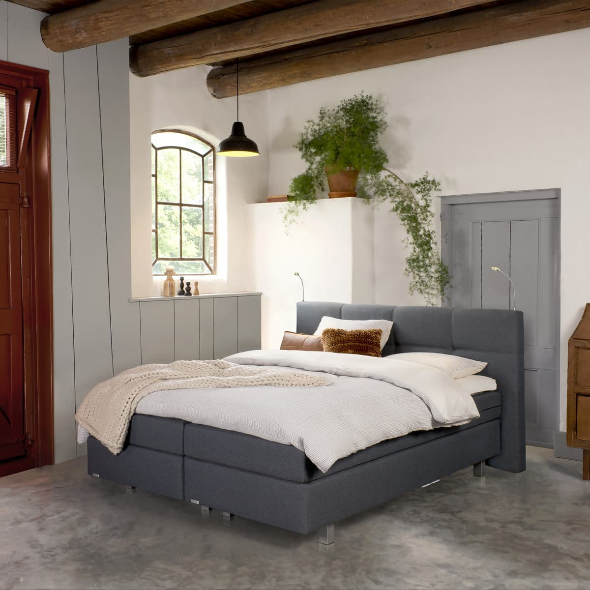 Avek Boxspring Ninety Vlak - 1