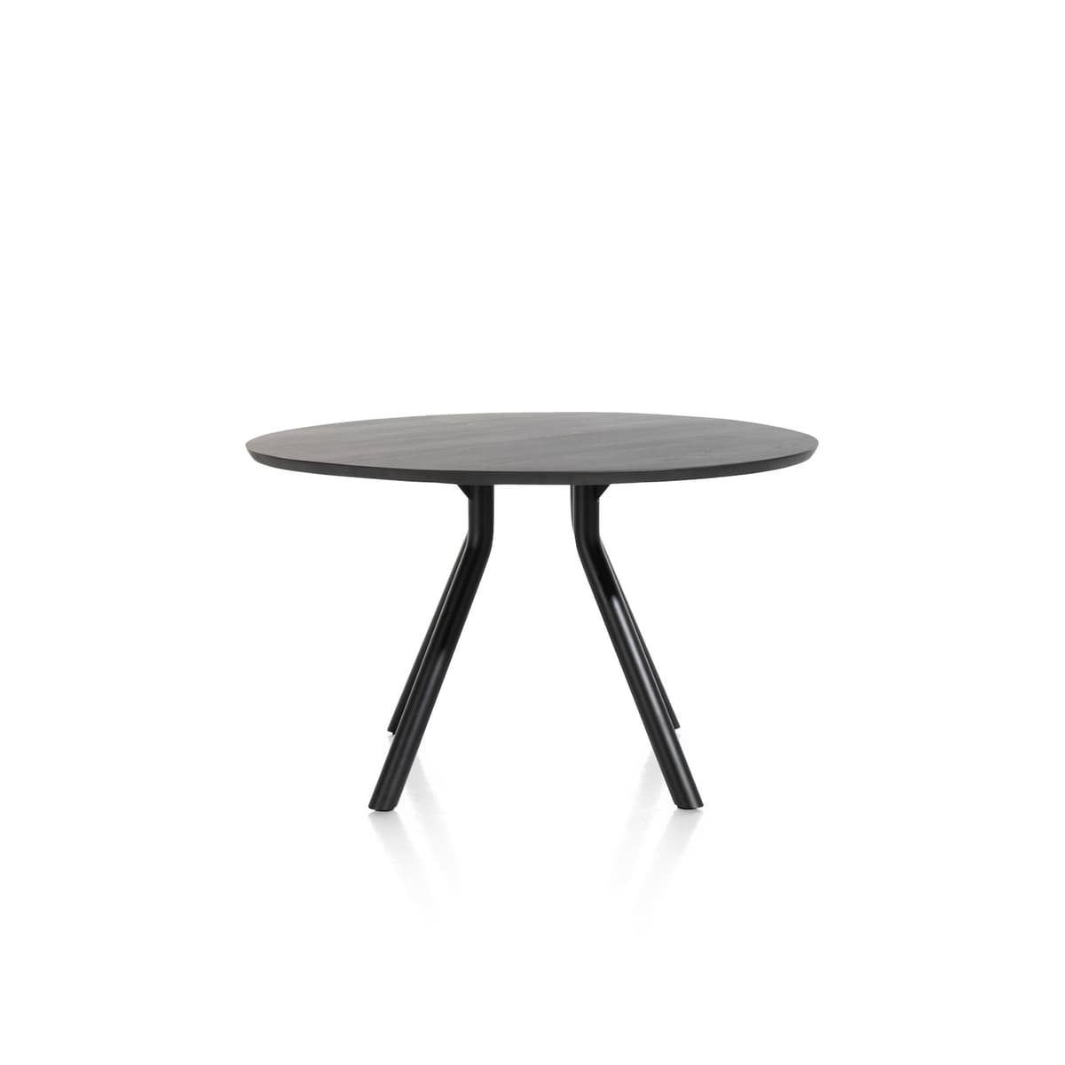 Tafel rond dia125 cn.pt Arvada Centrale poot zwart Onyx - 9