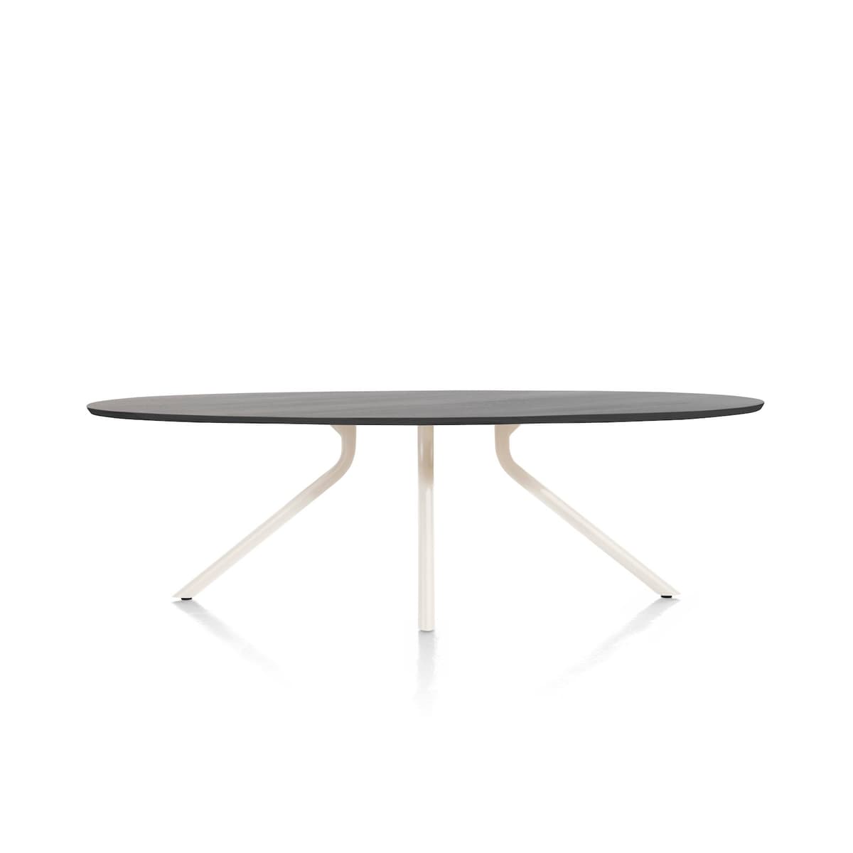 Tafel ellips 250x110 cp Arvada Nebbia leg Onyx Nebbia - 4